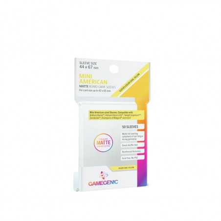 FUNDA GG MATTE MINI USA 44x67mm PACK 50