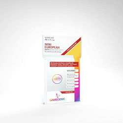 FUNDA GG MATTE MINI EURO 46x71mm PACK 50
