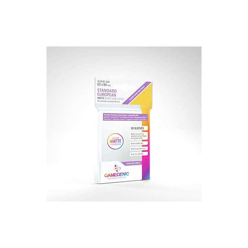 FUNDA GG MATTE EURO 62x94mm PACK 50