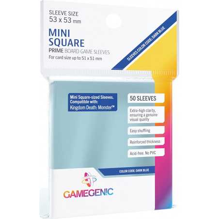 FUNDA GG PRIME MINI SQUARE 53x53mm PACK 50