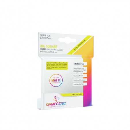 FUNDA GG MATTE BIG SQUARE 82x82mm PACK 50