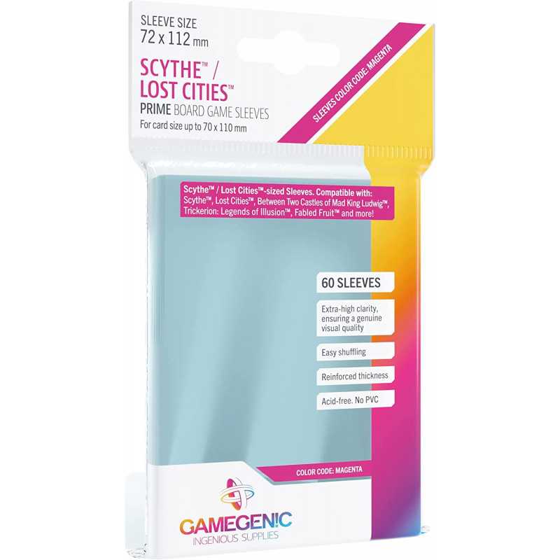 FUNDA GG PRIME SCYTHE/LOST CITIES 72x112mm PACK 60