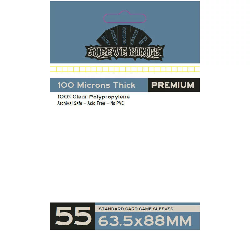 FUNDA SK CARD GAME PRM_63.5 X 88MM PACK 55