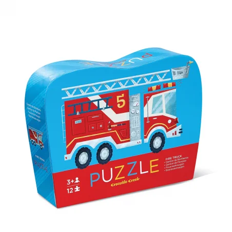 PUZZLE MINI 12 PZS FIRE TRUCK