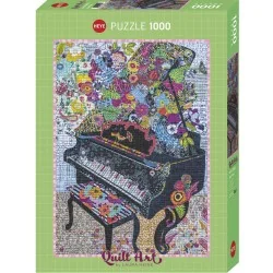 Puzzle 1000 pzs. Quilt, Sewn Piano