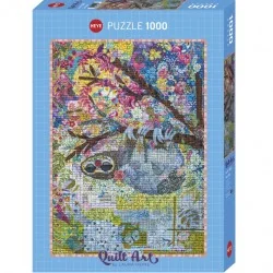 Puzzle 1000 pzs. Quilt, Sewn Sloth