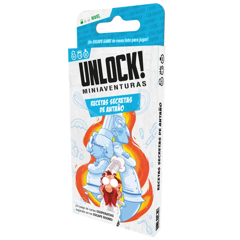 UNLOCK MINIAVENTURAS: RECETAS SECRETAS DE ANTAÑO