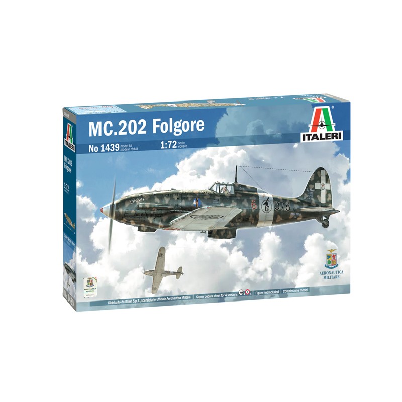 MODELO 1:72 MACCHI MC.202 FOLGORE
