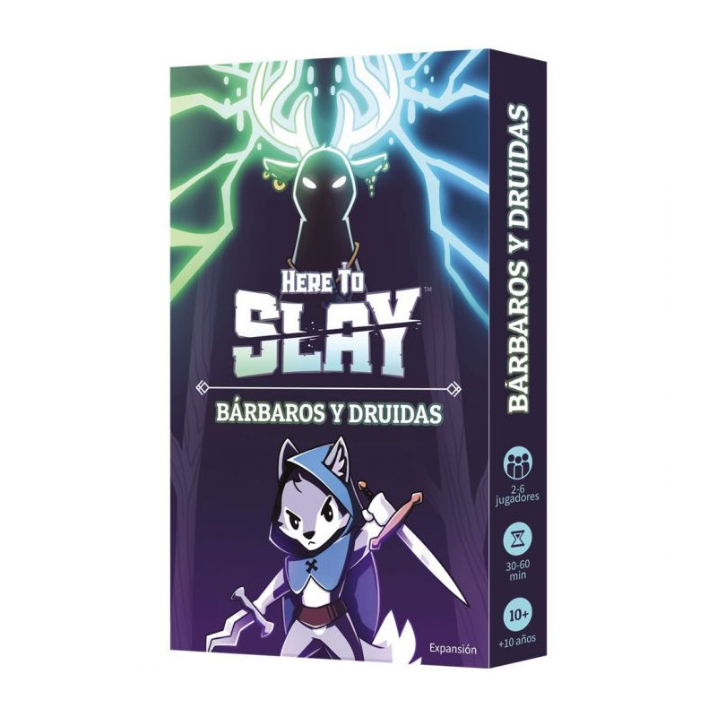 HERE TO SLAY: BARBAROS Y DRUIDAS