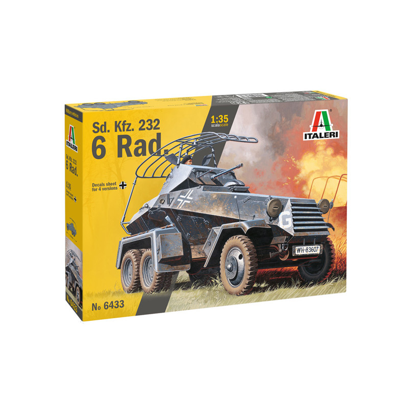 MODELO 1:35 SD. KFZ. 232 6 RAD