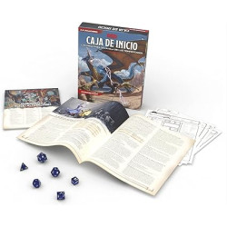 D&D: CAJA DE INICIO - LOS DRAGONES DE LA ISLA DE LAS TEMPESTADES