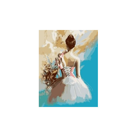 KIT PAINT BY NUMBERS BALLET 50X65