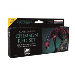 FANTASY-PRO CRIMSON RED SET8x17ml.