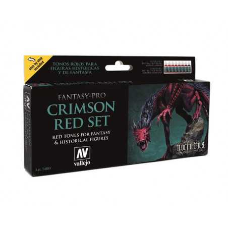 FANTASY-PRO CRIMSON RED SET8x17ml.