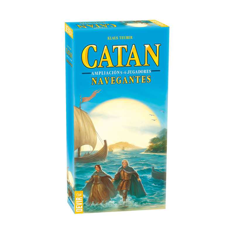 CATAN - NAVEGANTES DE CATAN EXP. 5-6 JUG.