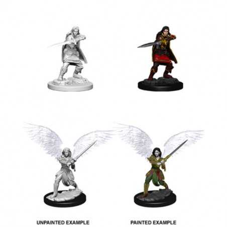MINIATURAS D&D: FEMALE AASIMAR FIGTHER
