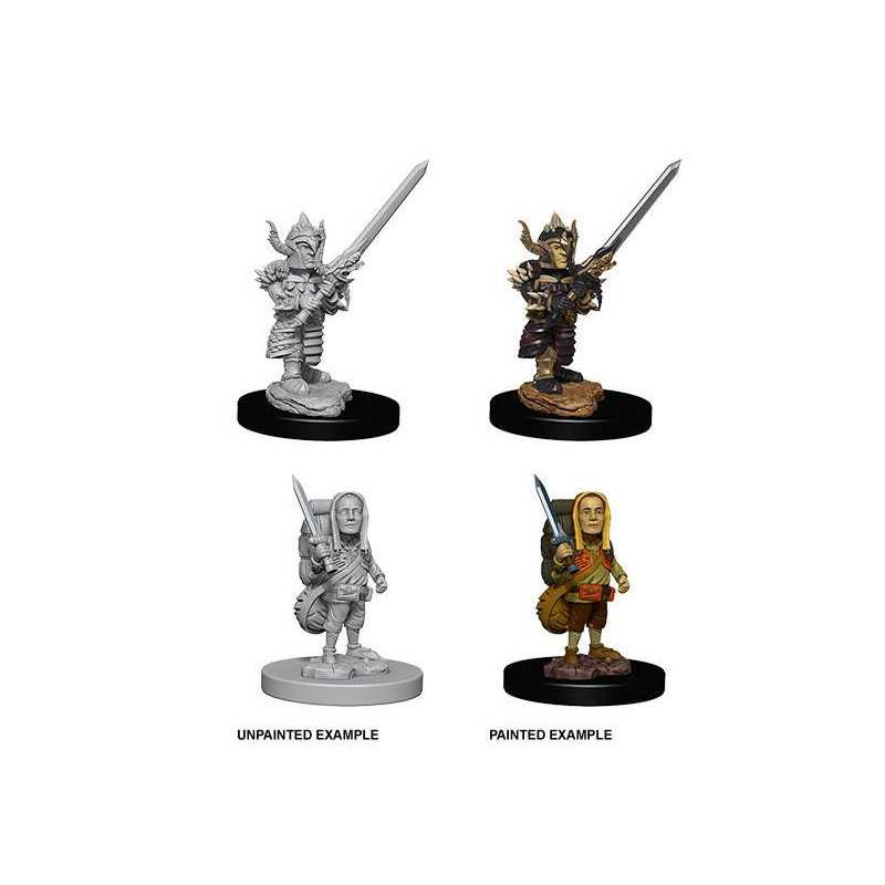 MINIATURAS D&D: MALE HALFLING FIGTHER
