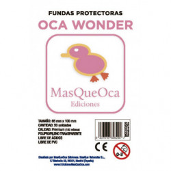 FUNDA MQO OCA WONDER ROSA 65X100 50UNDS