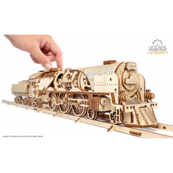 LOCOMOTORA V-EXPRESS CON VAGON