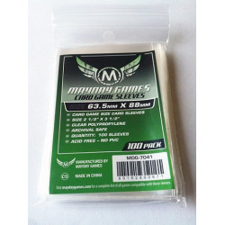 FUNDA CARD GAME VERDE STD_63,5 X 88MM