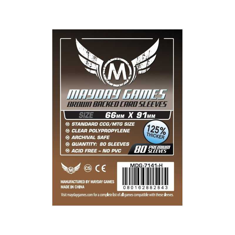 FUNDA MTG MARRON_66 X 91MM